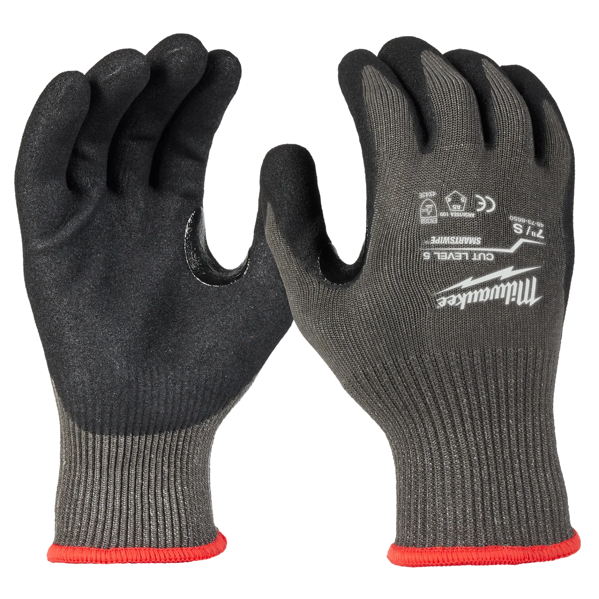 Milwaukee Cut Level 5 Nitrile Dipped Gloves from Columbia Safety